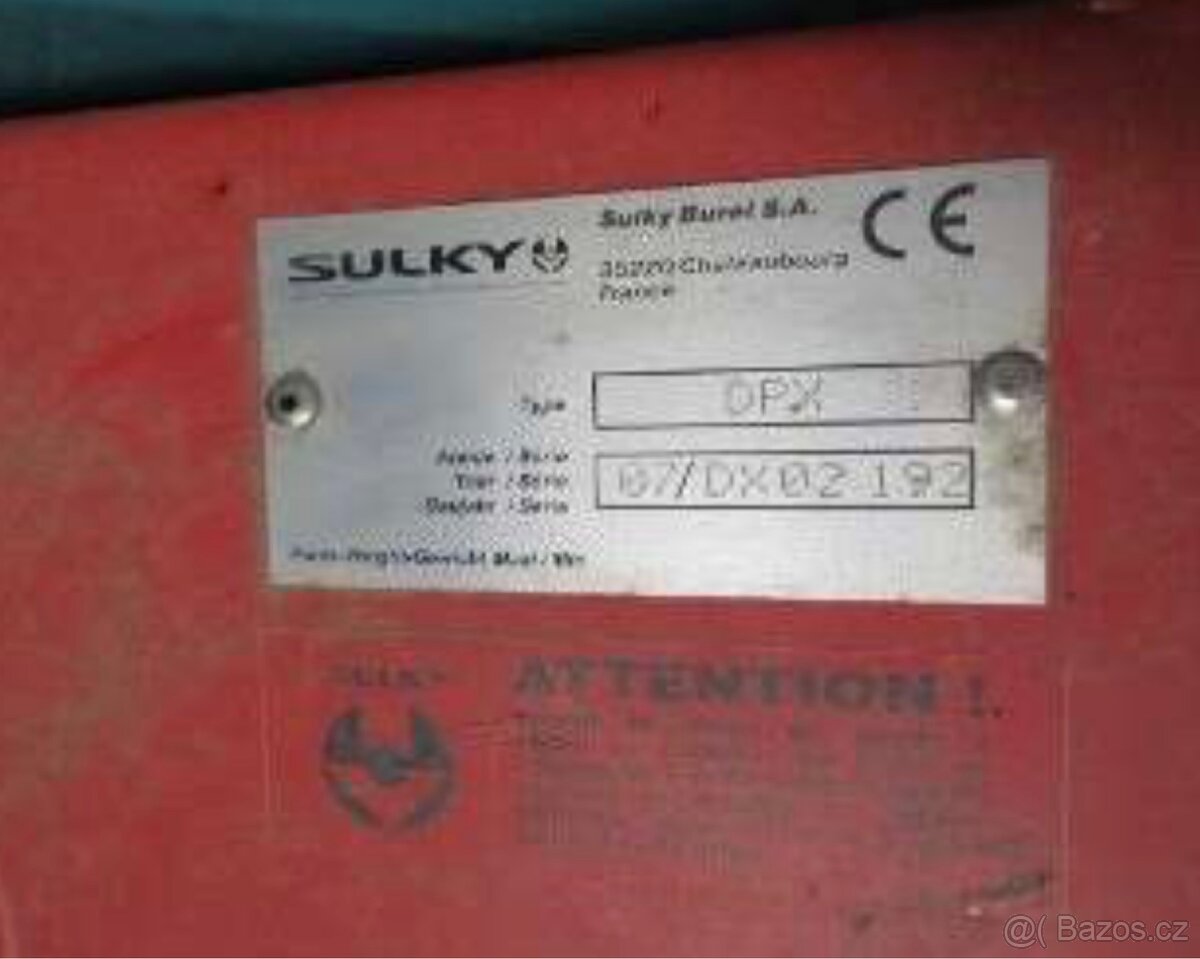 Rozmetadlo Sulky DPX 24m - 2