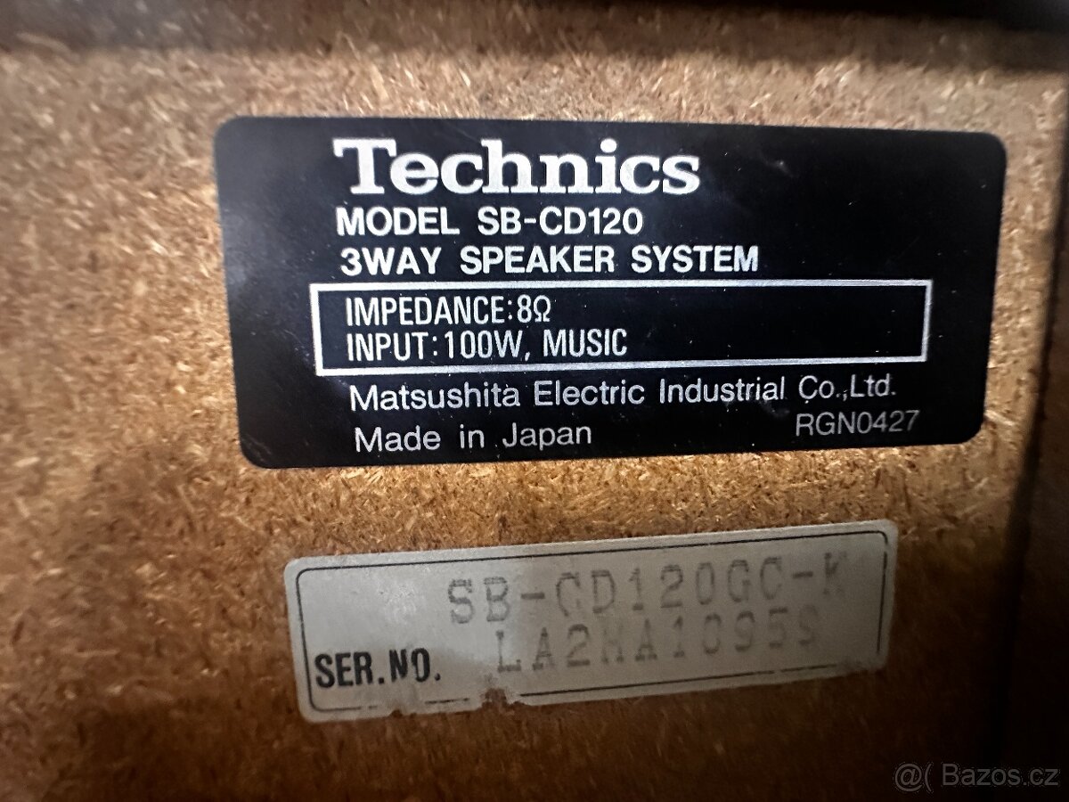 Reproduktory Technics SB-CD120 - 2