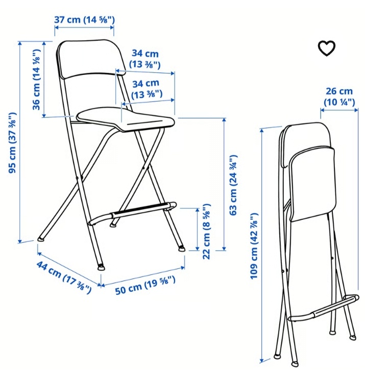 2x barová stolička Franklin - 2