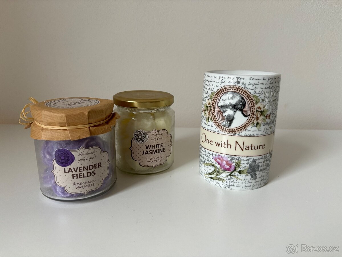 Aromalampa pro vonný vosk a oleje - vosky navíc - 2