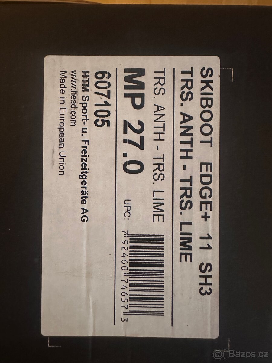 Lyžařské boty Head - vel.27 - 2