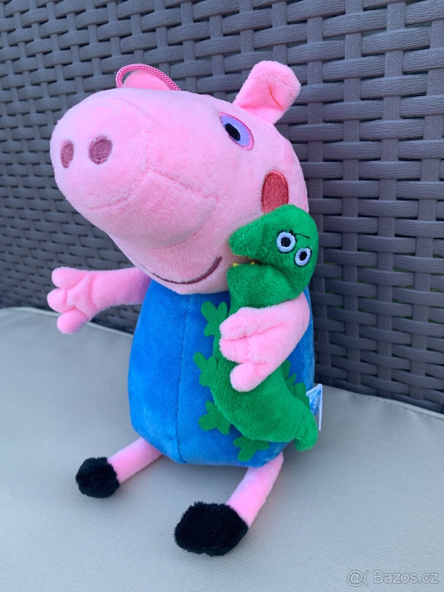 Nový plyšový Peppa pig - prasátko Peppa 25cm - 2