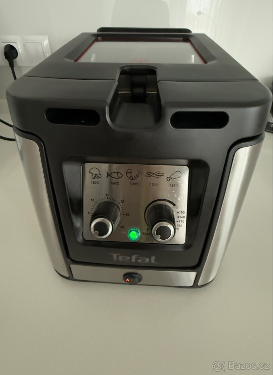 Tefal Clear Duo FR600D10 – velmi málo používaná fritéza - 2