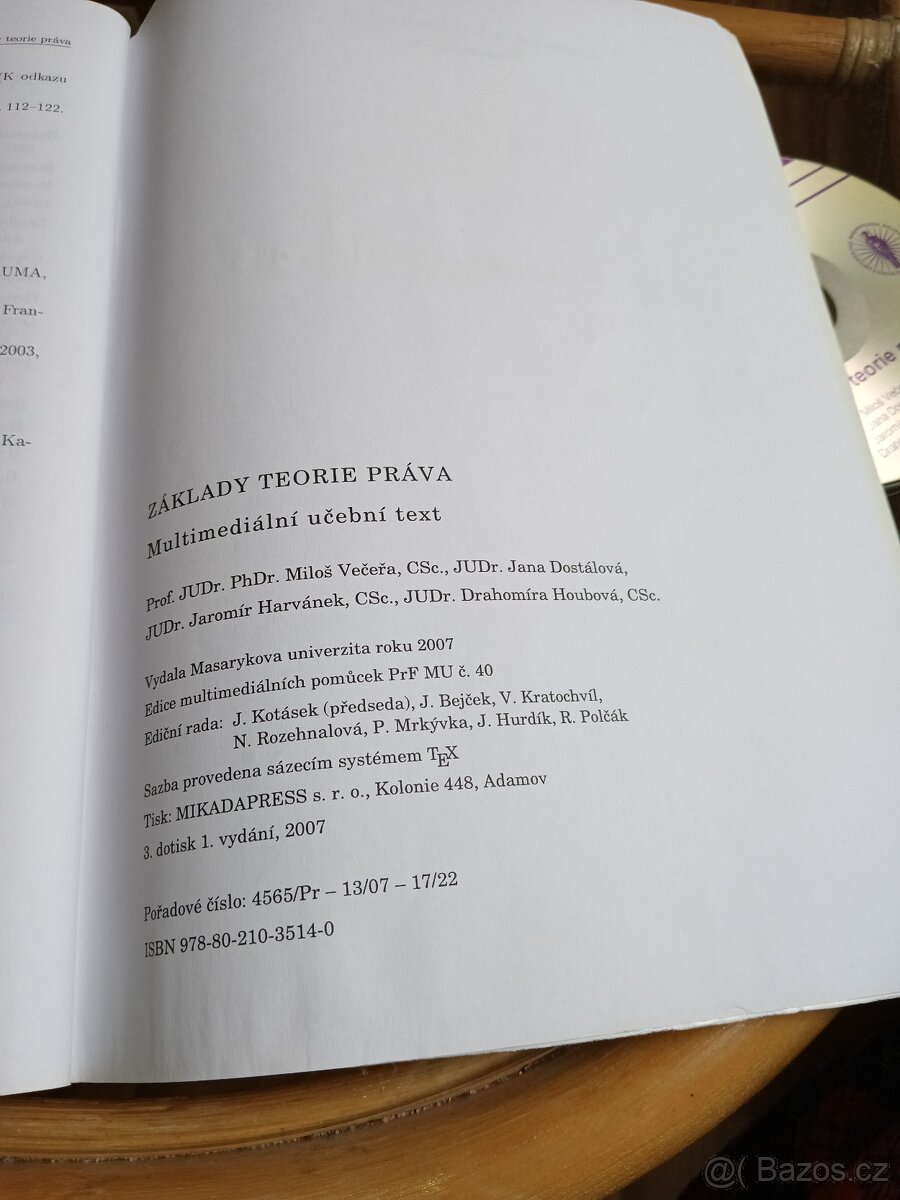 Skripta- Základy teorie práva-Masarykova Univerzita - 2