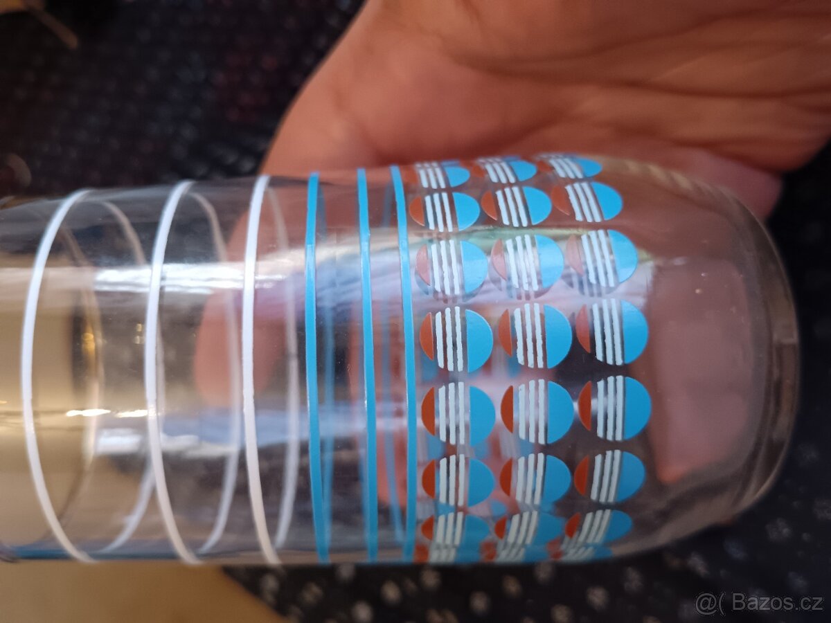 Retro sklenice 6ks - 2