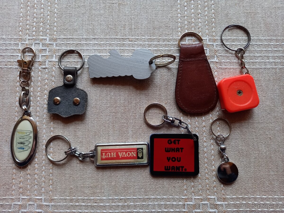 Mix přívěsků na klíče - 2