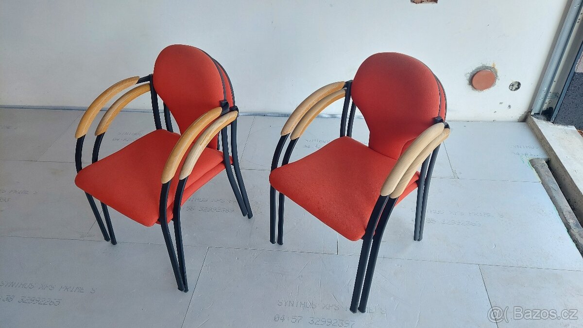 8 ks konferenční křeslo za 1/20 ceny - 2