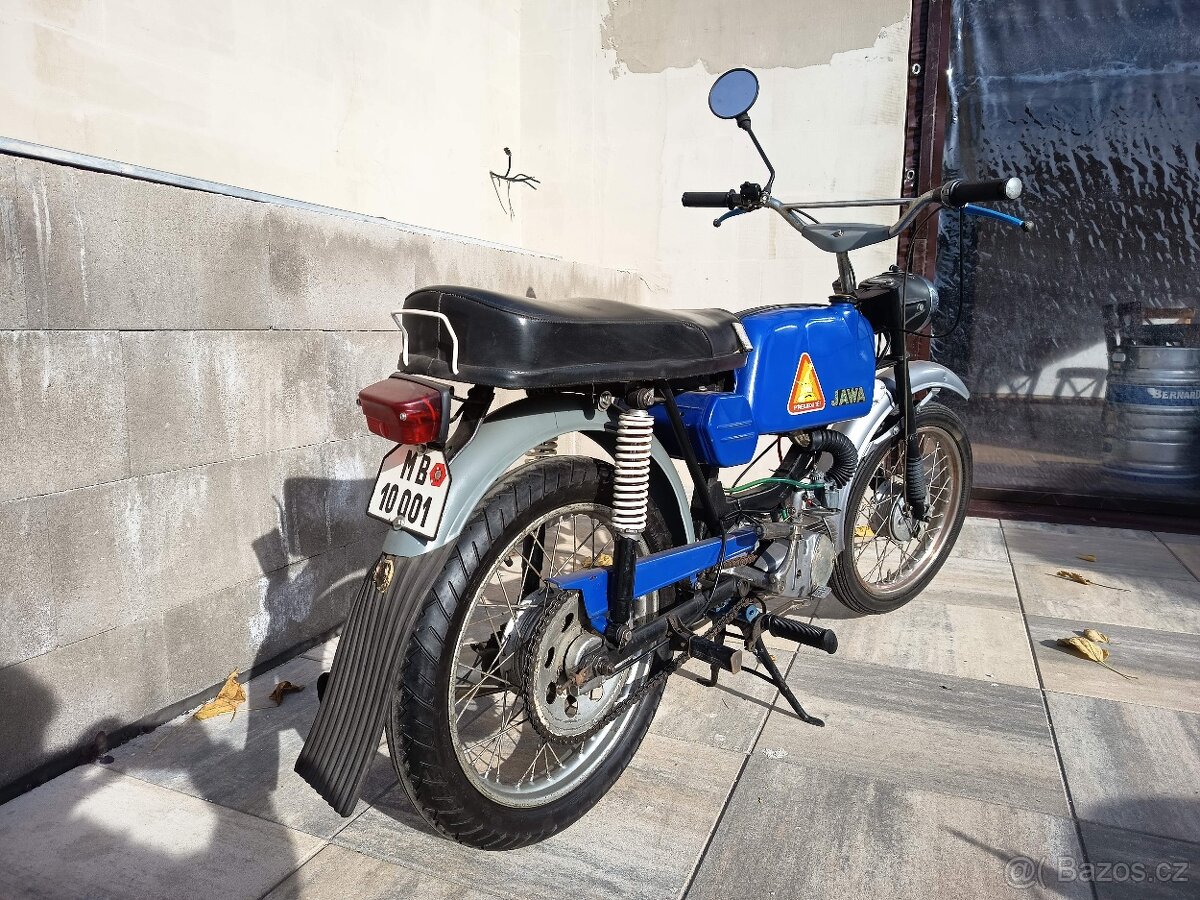 Prodám Jawa 23 Mustang s TP a původní malou SPZ - 2
