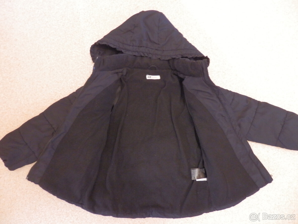 Teplá zimní bunda vel. 134 - 2