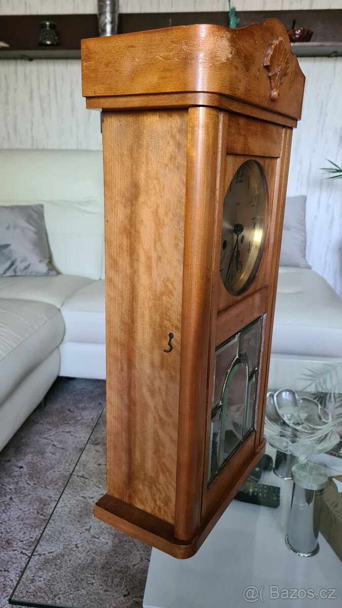 Starožitné nástěnné hodiny zn. Kienzle - 2