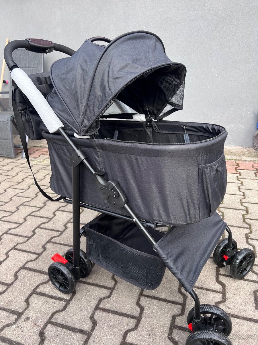 Skládací kočárek pro psy - 2