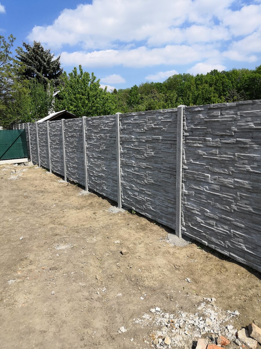 BETONOVÉ PLOTY IHNED SKLADEM - 2