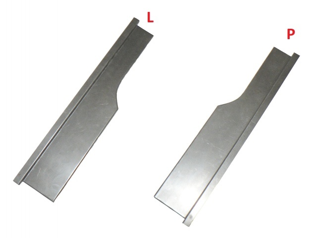 Tatra 613 - levá/pravá přední část přední podlahy - 2