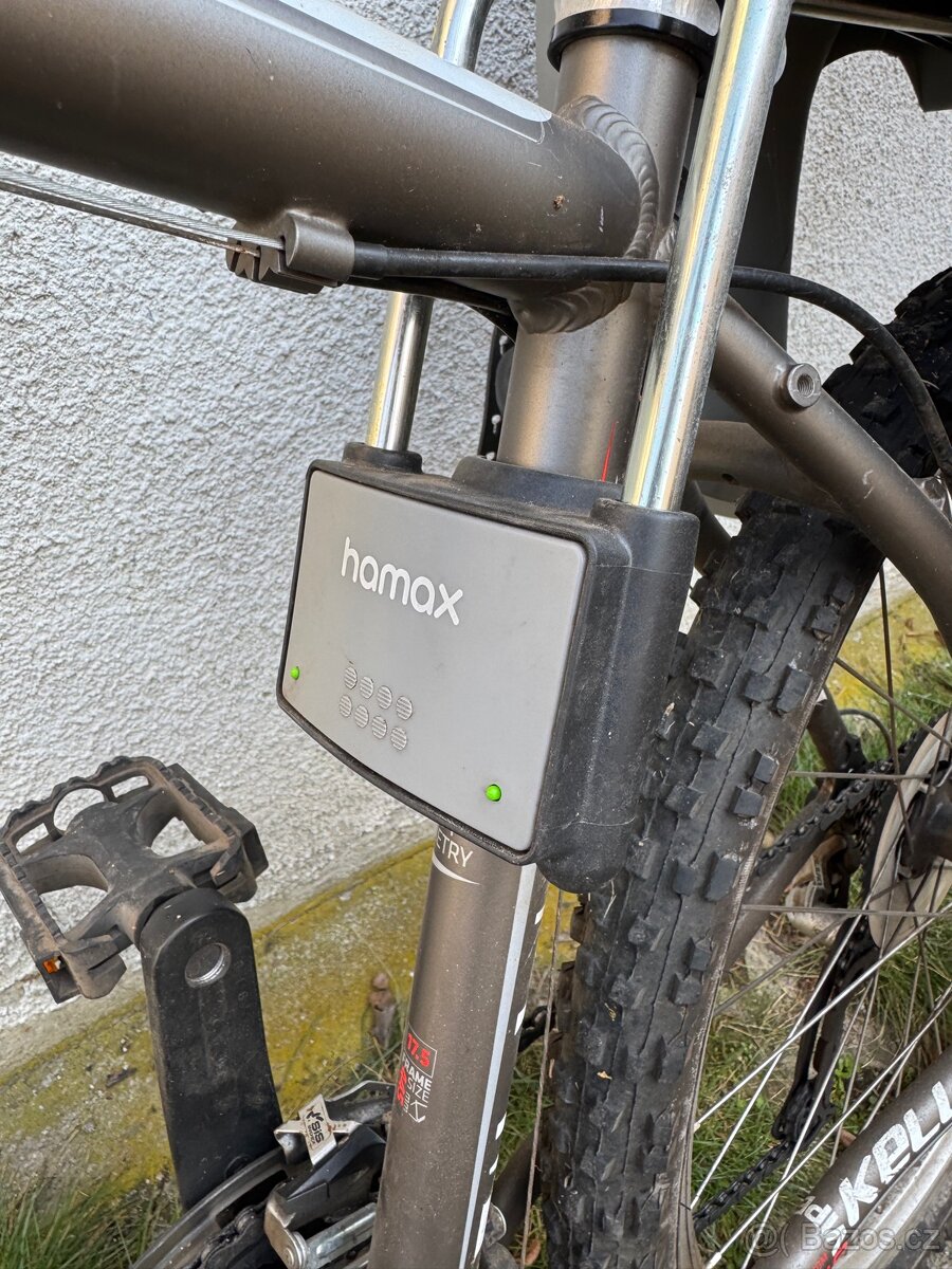 Dětská cyklosedačka Hamax + 2× adaptér na kolo - 2