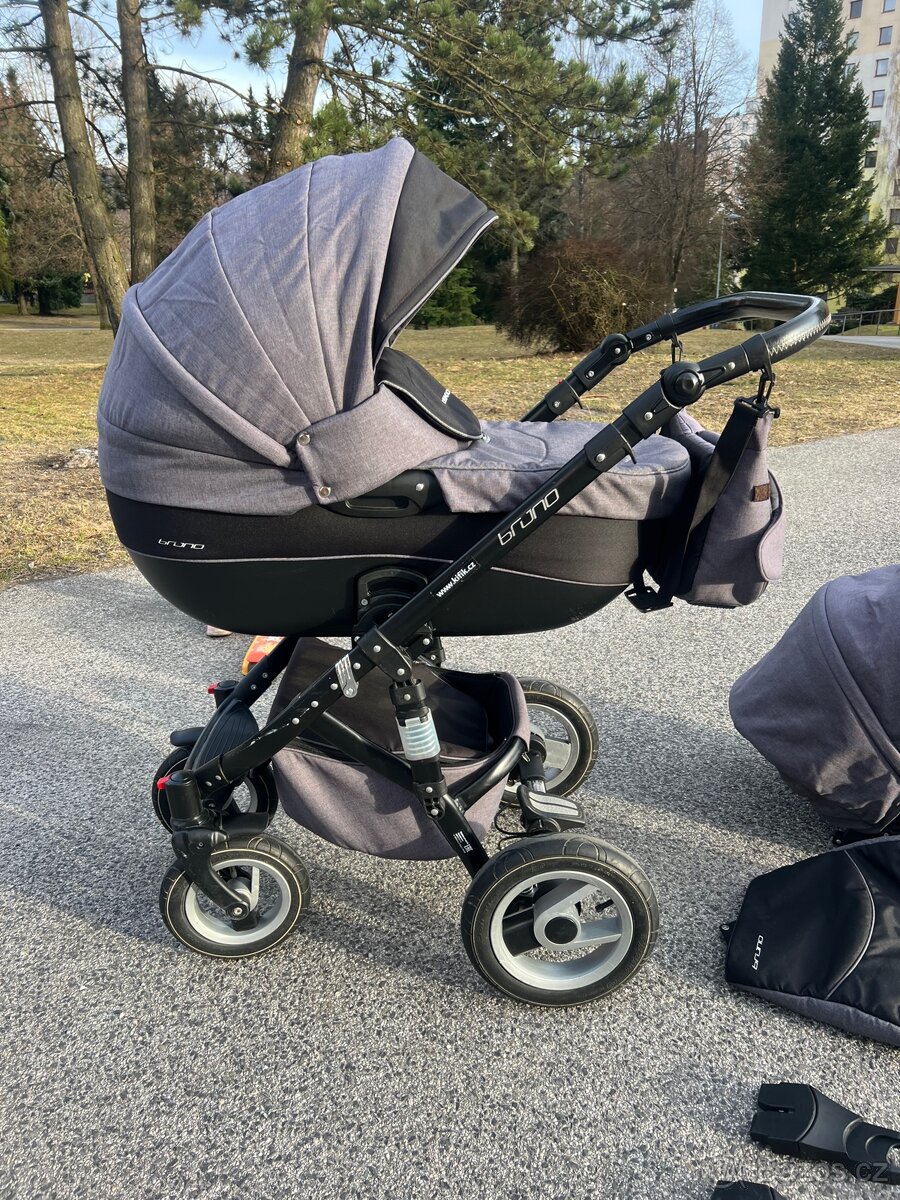 Kočárek Riko Brano 3v1 - 2