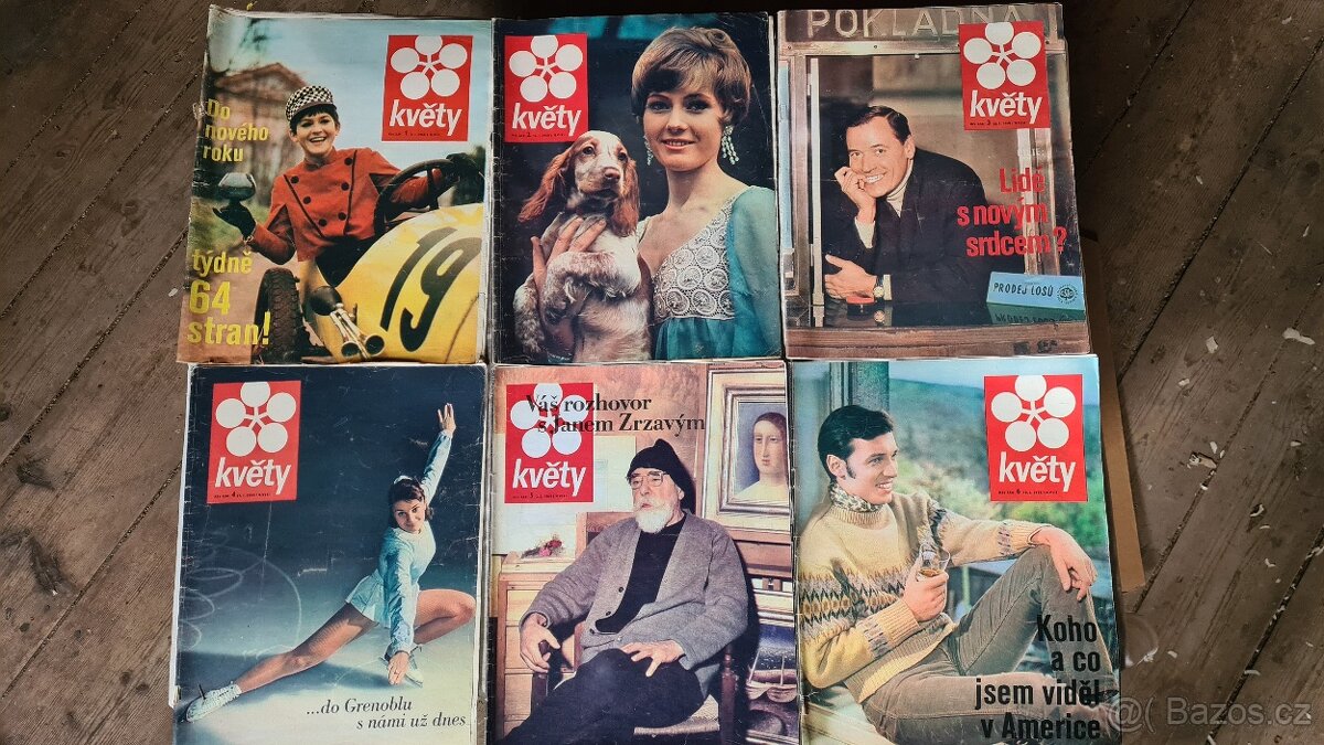 Květy ročník 1968 - 2