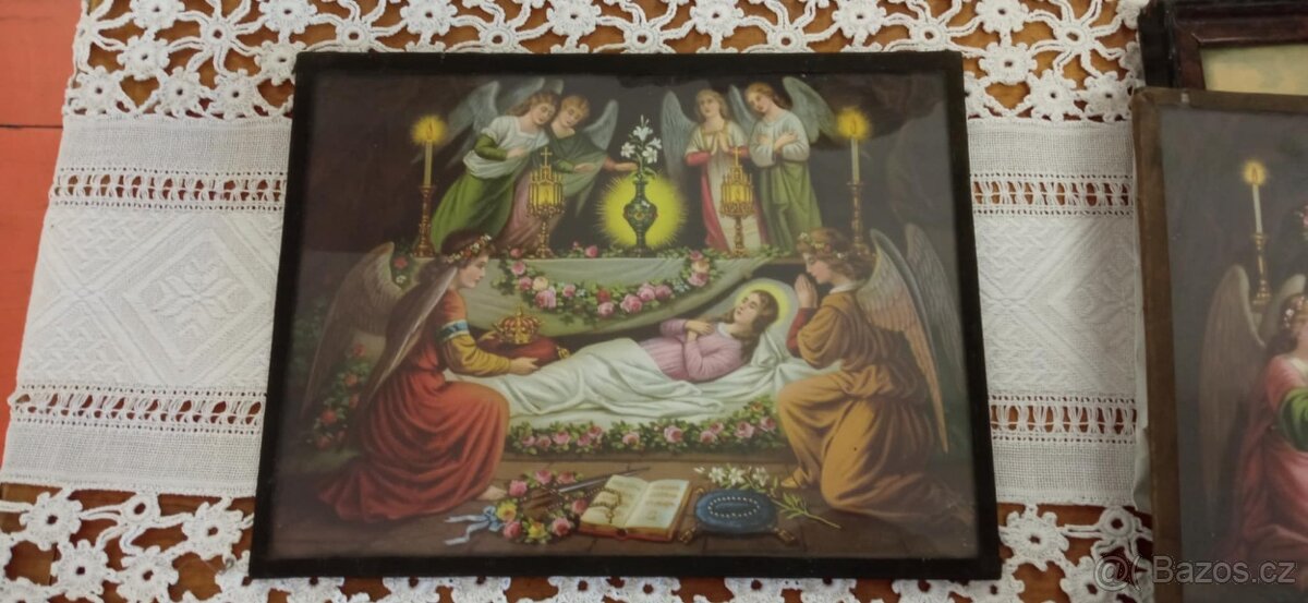 Obrázky v kovovém rámečku - 2