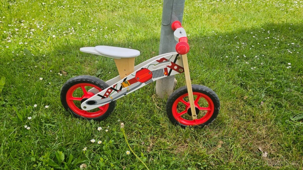 Prodám Bigjigs dřevěné odrážedlo - 2