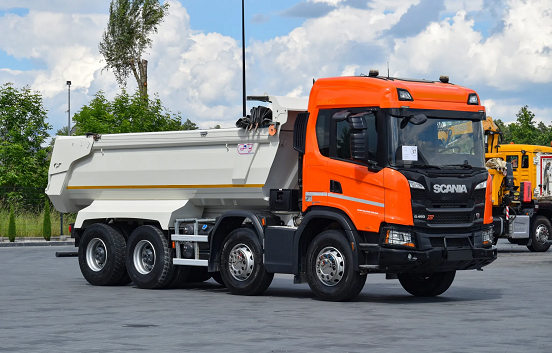 Scania G450 XT 8x4 - vanový sklápěč - 2