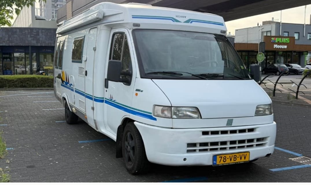 Fiat ducato HOBBY, 6 míst Francouzská postel - 2