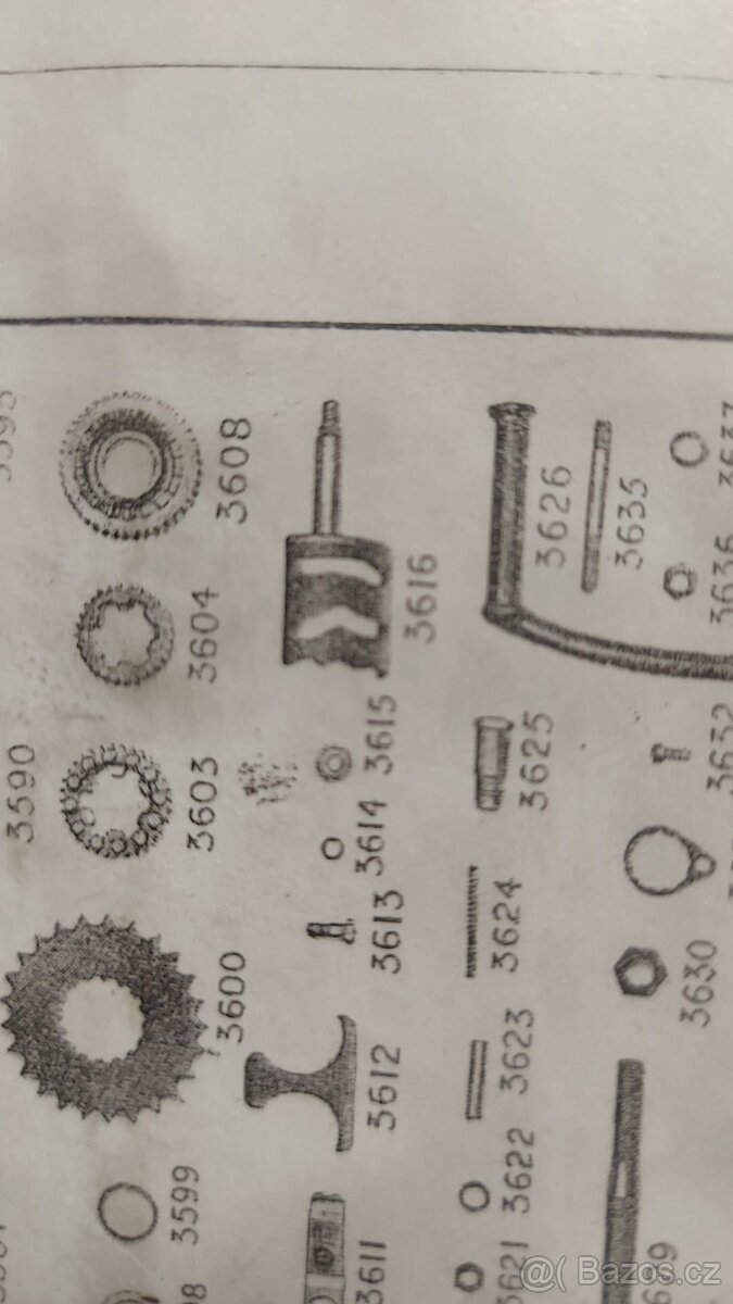 Rudge díl, - 2