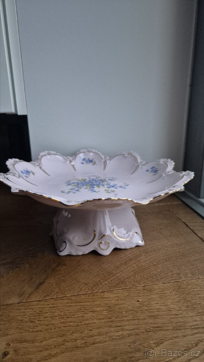 H&C – růžový porcelán nástolec / mísa Lenka
- 2