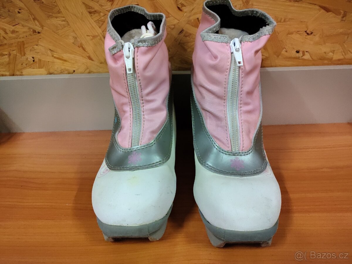 Boty na běžky ROSSIGNOL PINK na NNN, vel. 32 - 2