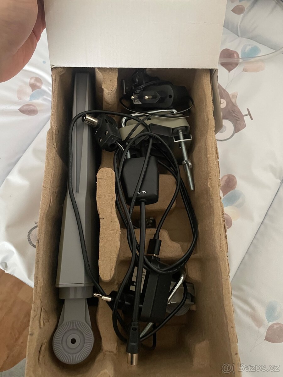 Anténa univerzální VILLAGE FLIPP–V200, DVB-T2, DAB, filtr LT - 2