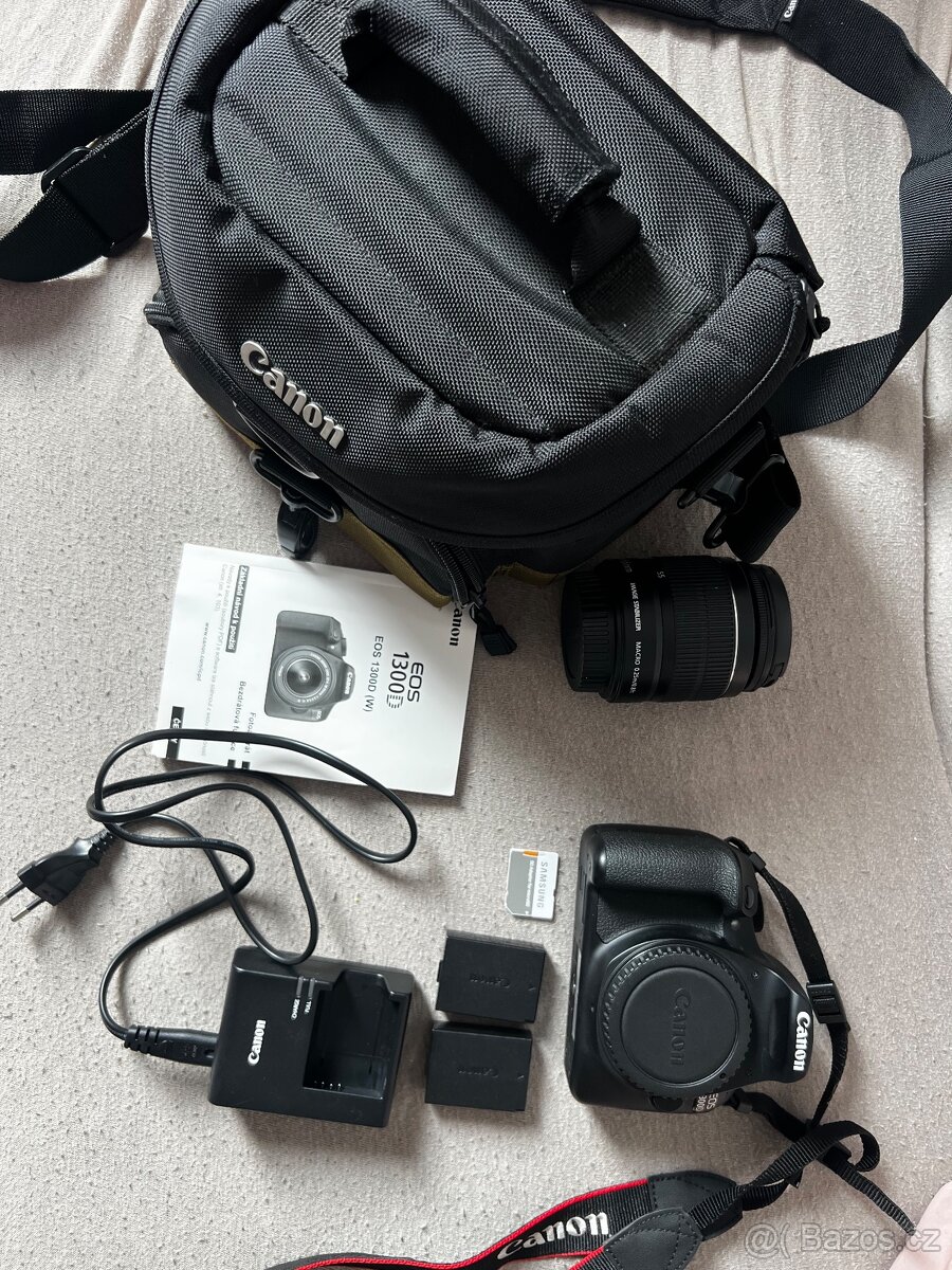 Canon EOS 1300D a příslušenství - 2