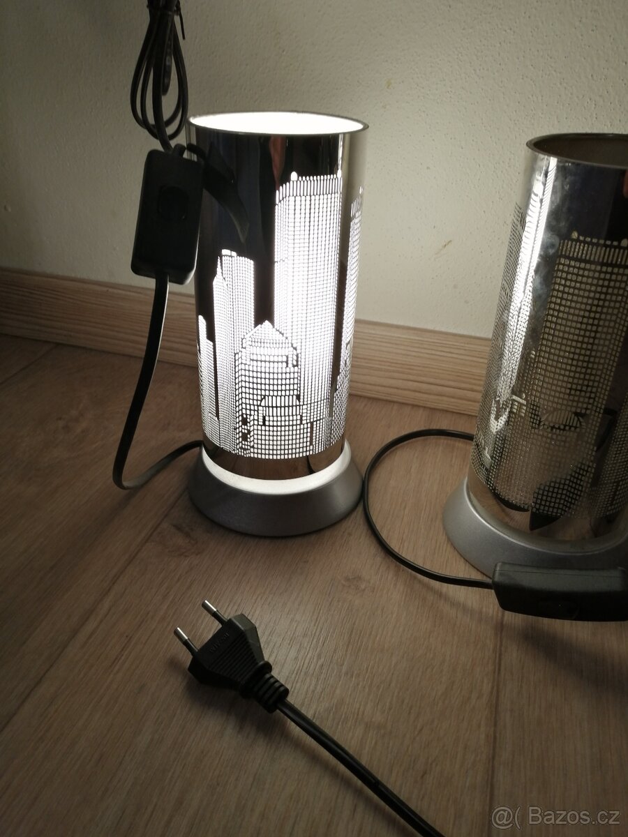 Lustr a 2 lampičky City - 2