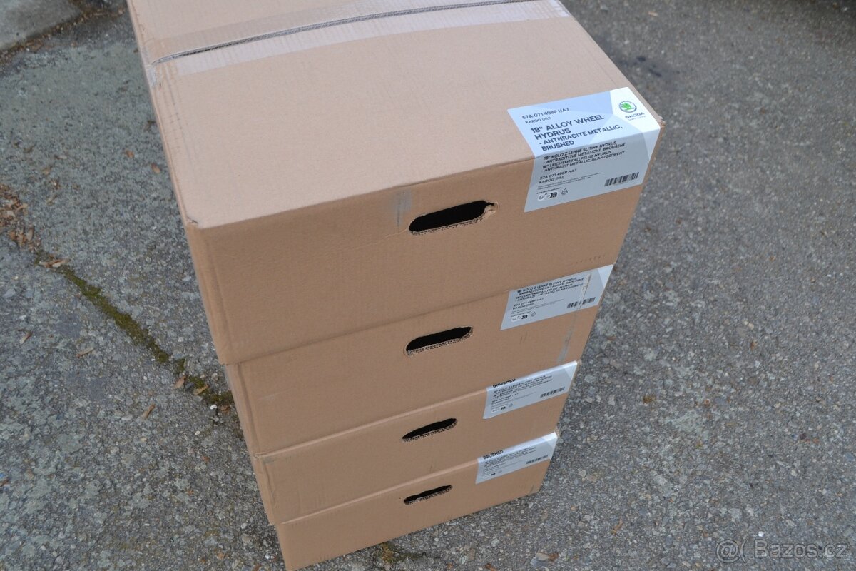 Škoda Karoq/Seat Ateca- NOVÉ 18 Alu disky 7Jx18 ET45, - 2