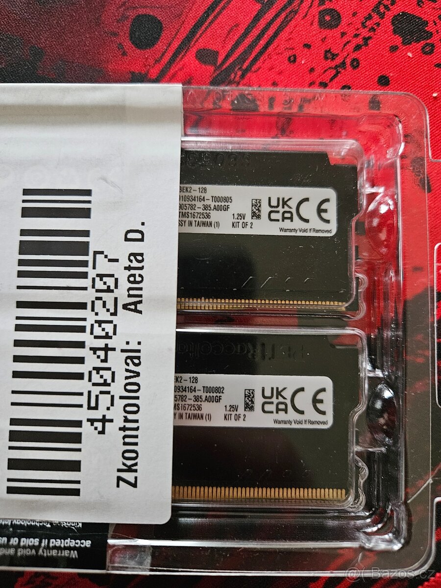 Kingston FURY 128GB KIT 5600MT/s DDR5 CL36 Beast Black - 2