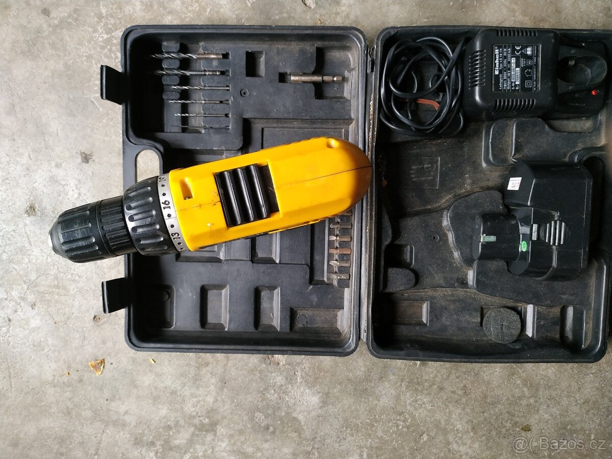 Vrtačka Einhel v kufru - 2