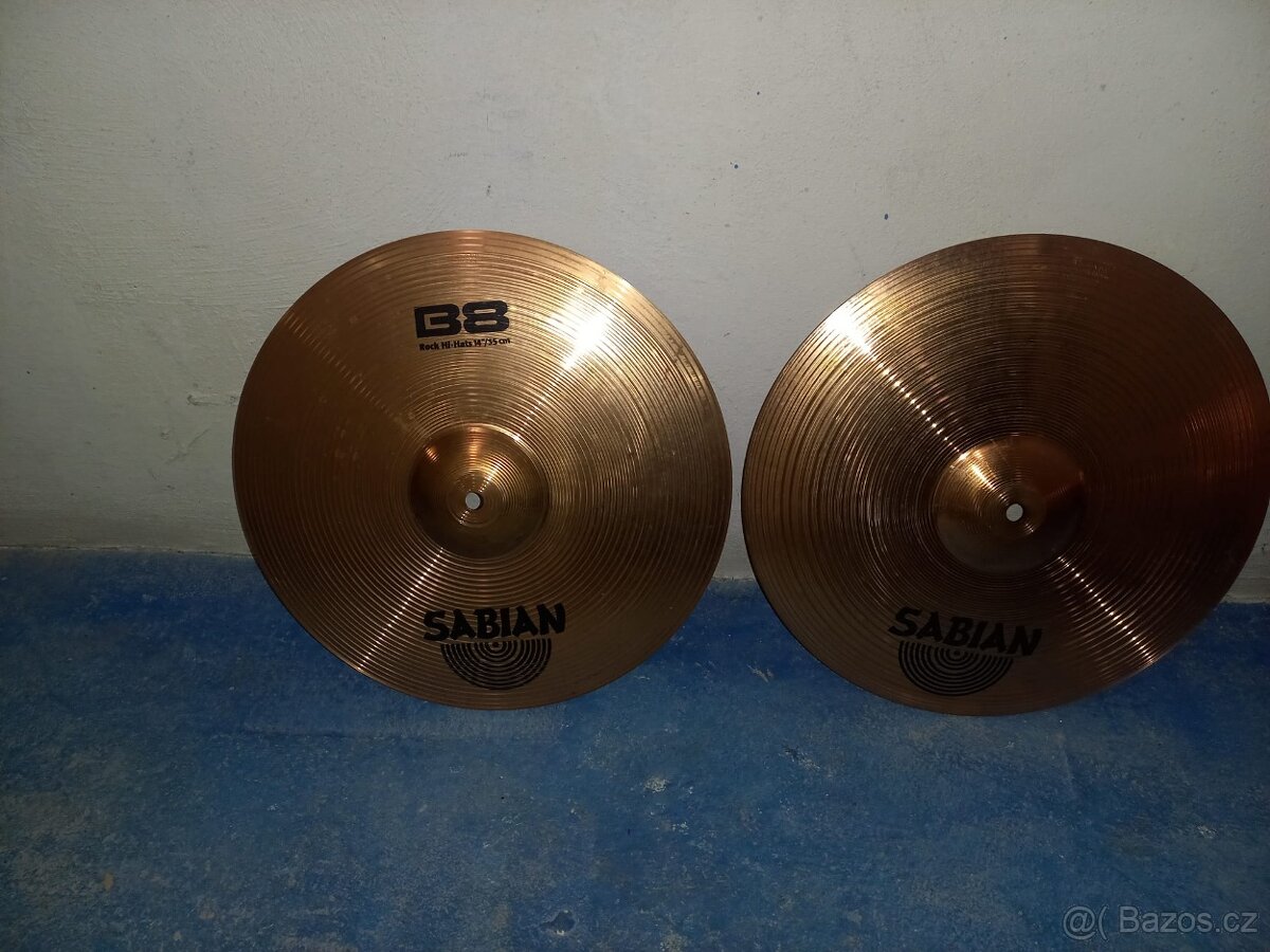 Sada činelů Sabian Bronze B8 + B8X - 2