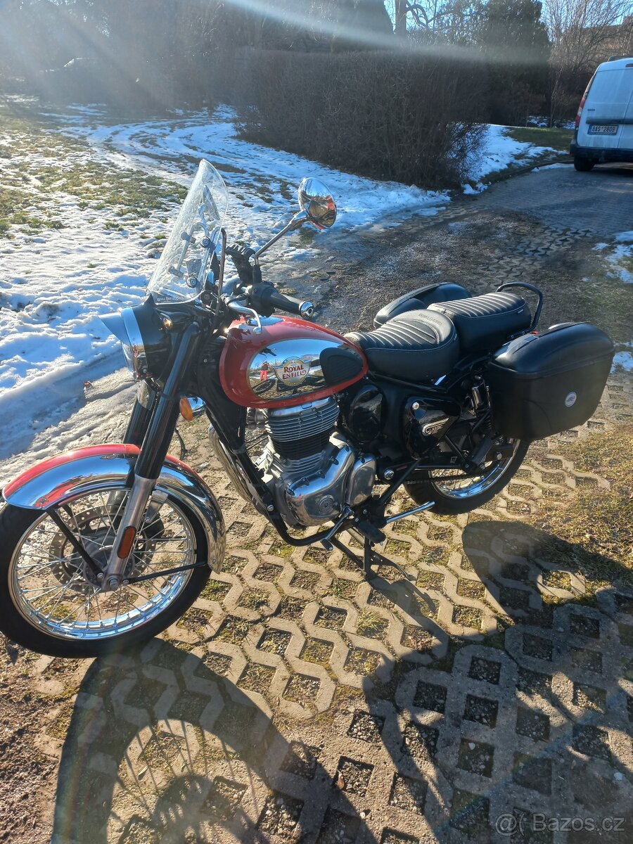 Prodám Royal Enfield classic 350 red/chrome - 2