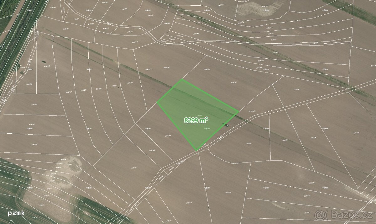 Orná půda 1550 m2 - 2