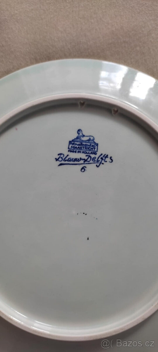 Talíř s holandským motivem - 2