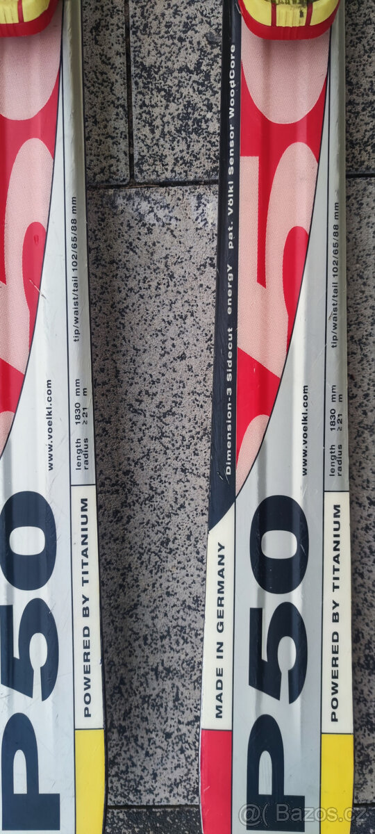 Lyže Volkl P50 GS Racing - 183cm - 2