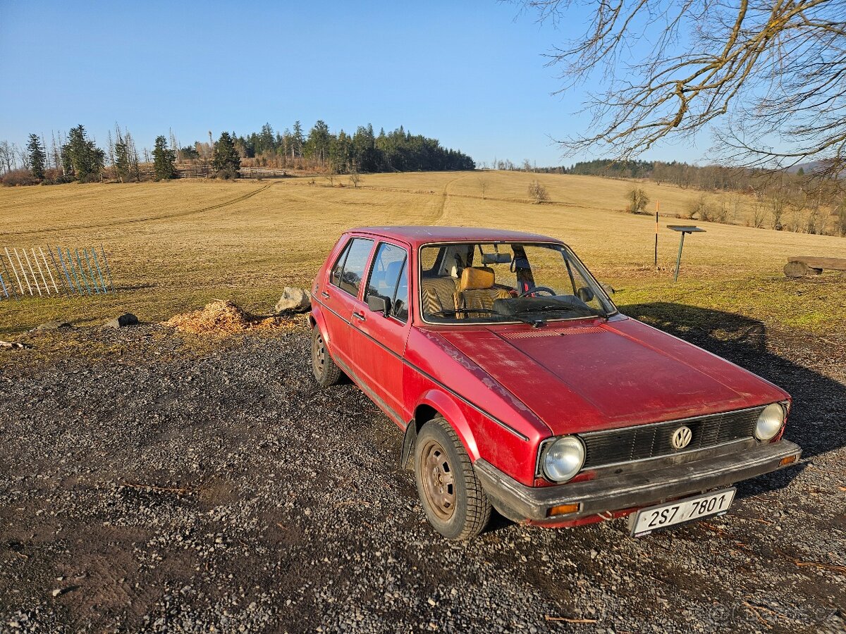VW Golf Mk1 Typ 17 1,6D - 2