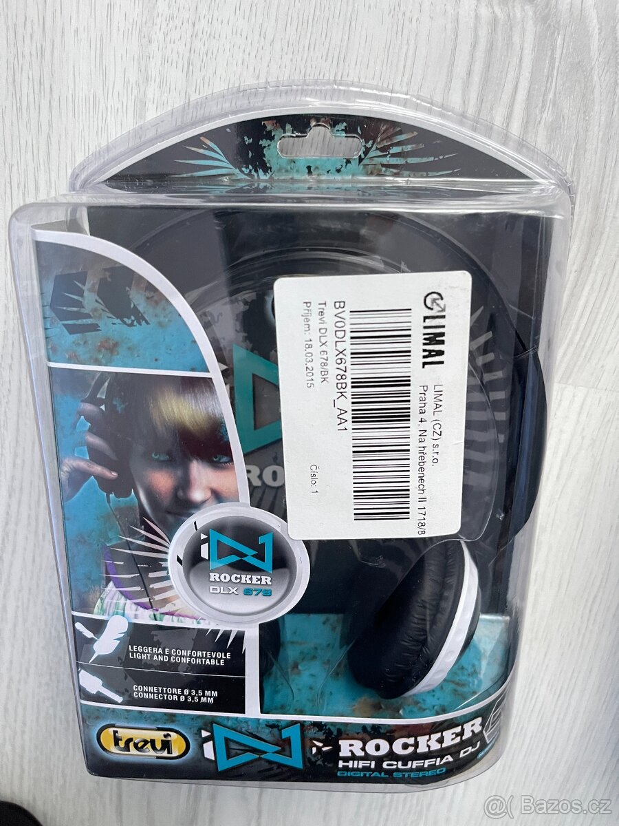 Nová uzavřená sluchátka Trevi DLX 678 - 2