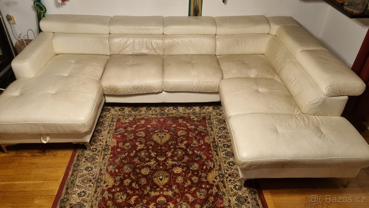 Prodám koženou sedací soupravu - 2