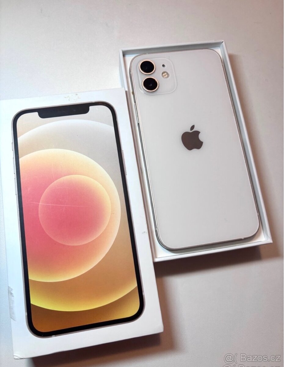 iPhone 12 64gb bílý - 2