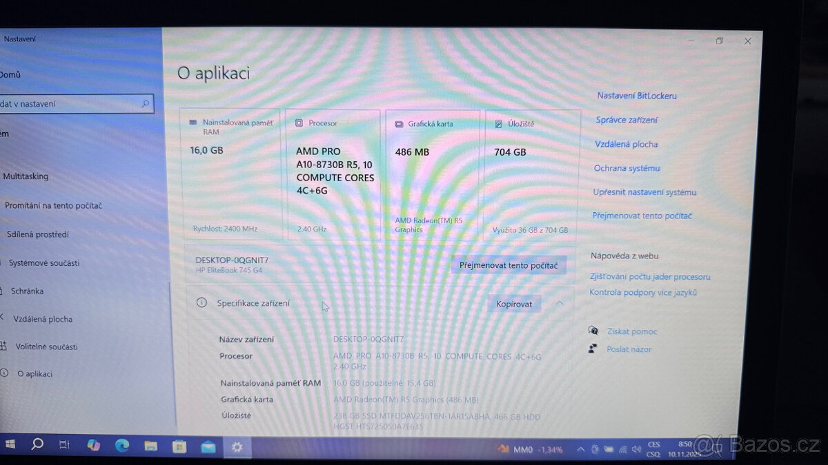 HP Elitebook 745 - 2