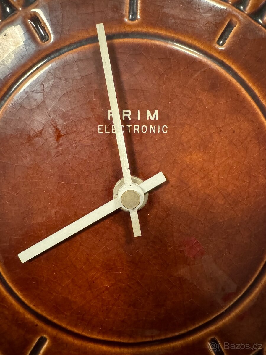 Keramické hodiny Prim - funkční - 2