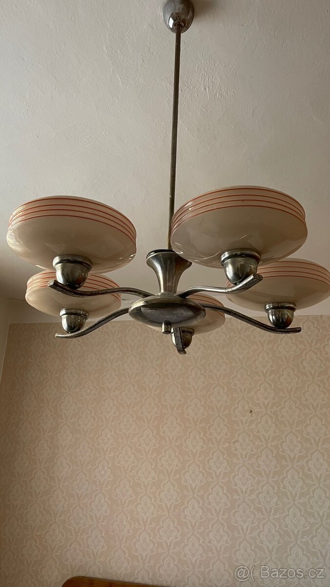 PRODÁM starožitný lustr - 2