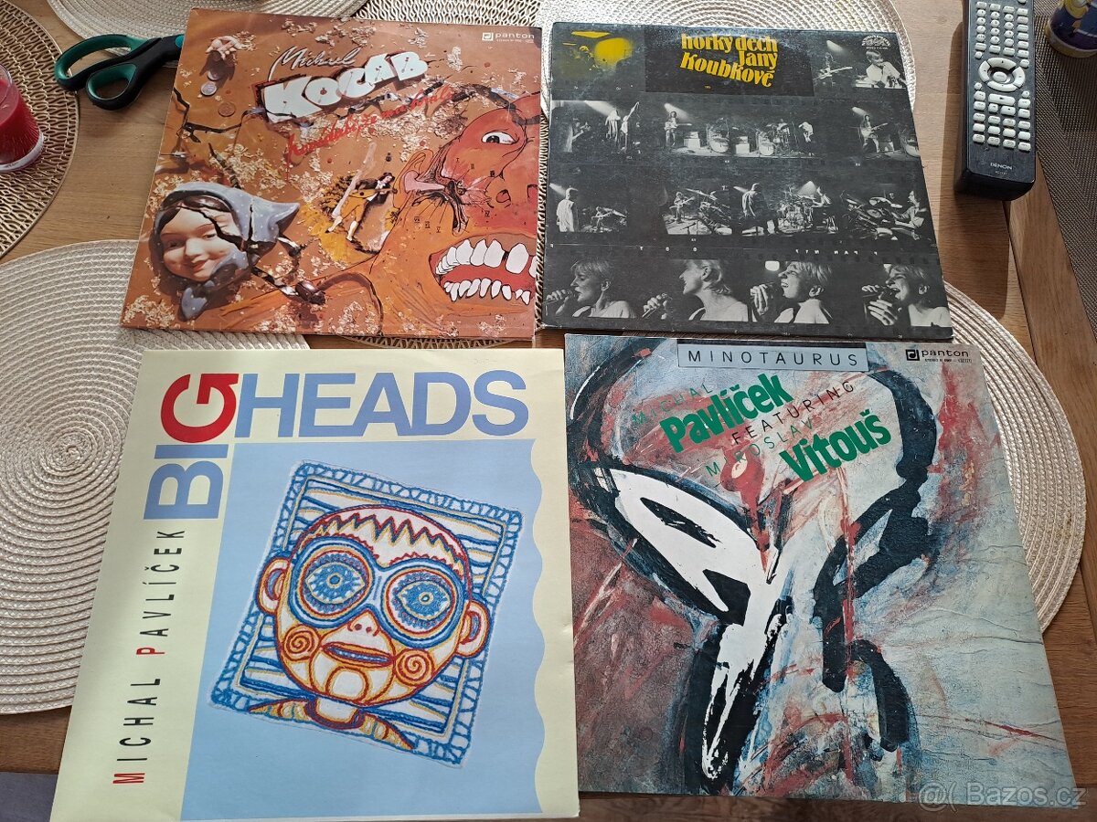 LP- Pavlíček, Andršt, Pražský výběr, Big heads, Stromboli - 2