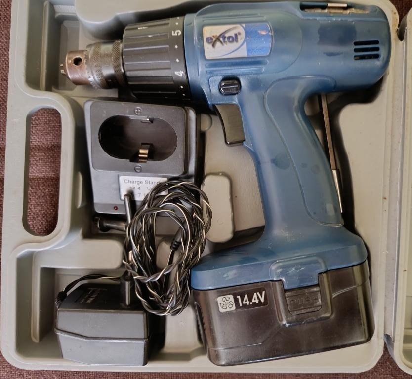 aku vrtačka EXTOL 14,4V - 2