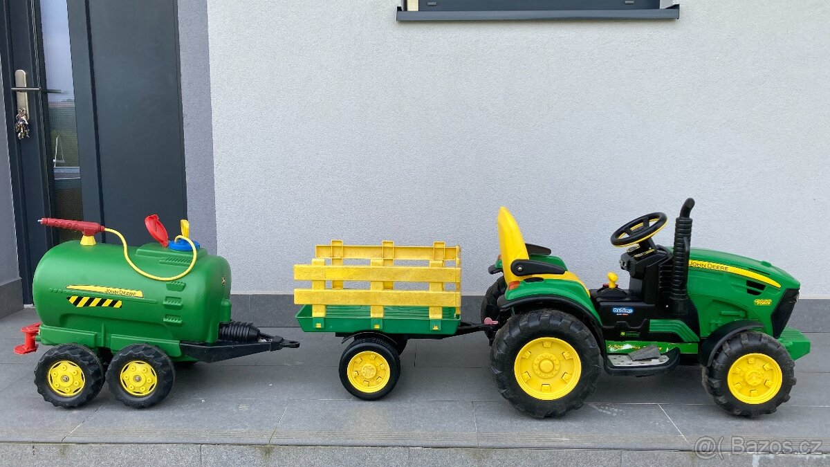 Peg Pérego elektrický traktůrek John Deere - 2