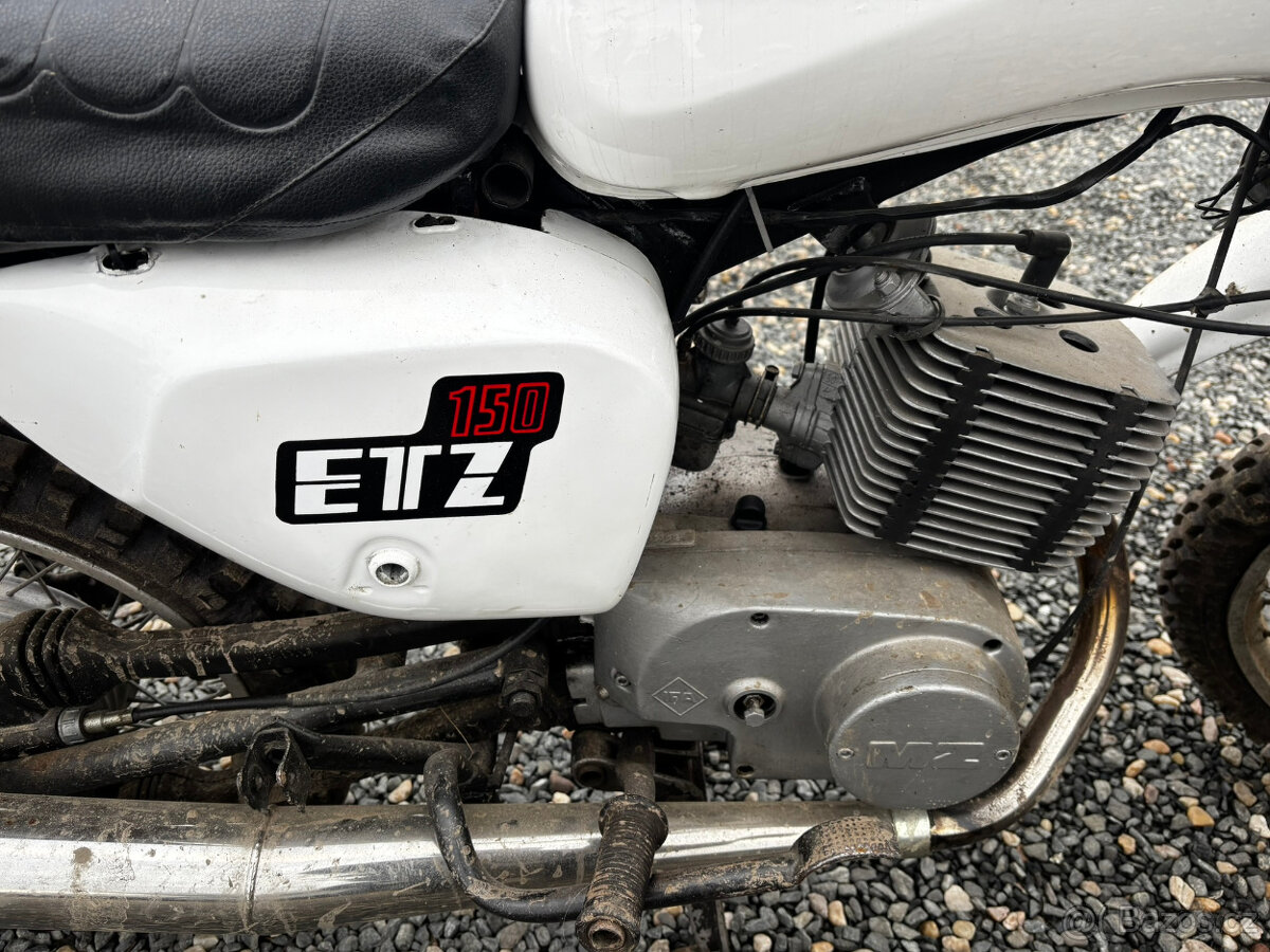 MZ ETZ 150, EM 150.2, Cross, RV 1990, Bez dokladu
