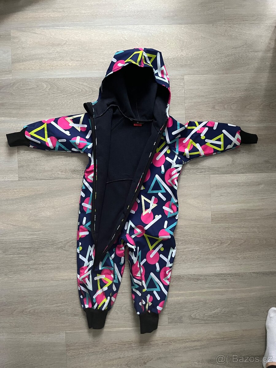 Dětský softshellový overal ielm barnkläder vel 92 - 2